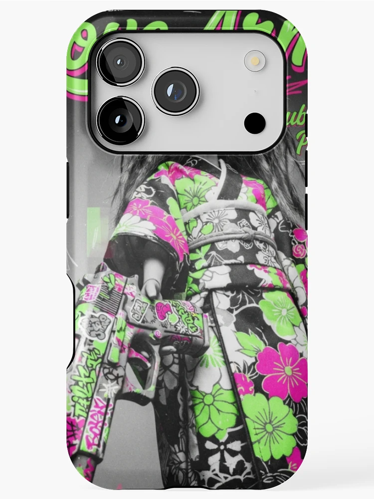 Thumbnail 1 of 4, iPhone Case, Neon Ritual: When Patterns Go Tactical designed and sold by Print Fiction.