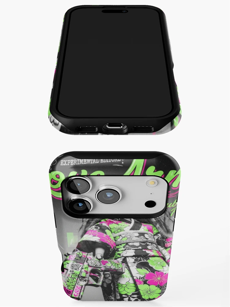 Thumbnail 3 of 4, iPhone Case, Neon Ritual: When Patterns Go Tactical designed and sold by Print Fiction.