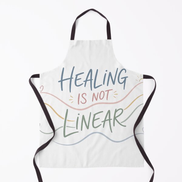 Item preview, Healing Is Not Linear – Mental Health Awareness Quote – Dotted Mandala Art – Growth Mindset Design designed and sold by bobscraze.
