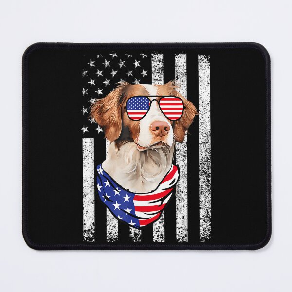 Item preview, Brittany Spaniel American Flag Usa Patriotic 4Th Of July designed and sold by rianroblewski.