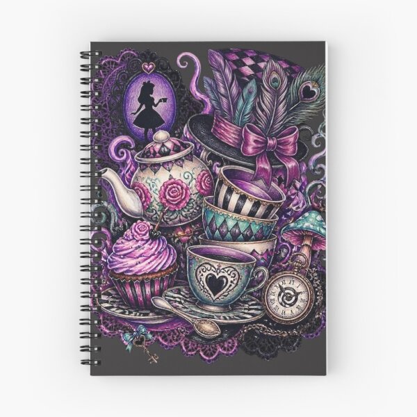 Item preview, Whimsigoth Tea Party Curiosity Collage designed and sold by Reverie & Roses.