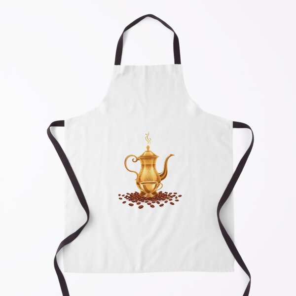 Item preview, Golden Arabic Dallah Coffee & Calligraphy Art designed and sold by Mamamonir.