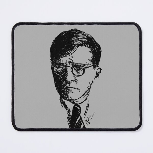 Item preview, Shostakovich drawing in black designed and sold by Johnieclaire.