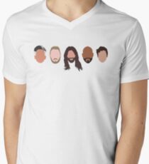 Queer Eye fab 5 Men's V-Neck T-Shirt