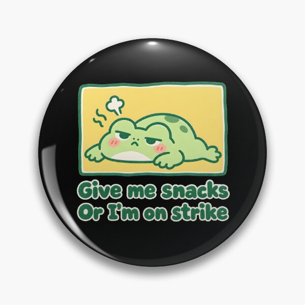 Item preview, Frog on Snack Strike designed and sold by ChocoMellowCo.