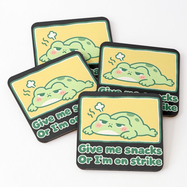 Item preview, Frog on Snack Strike designed and sold by ChocoMellowCo.