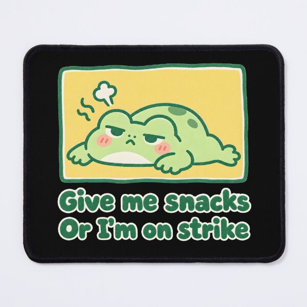 Item preview, Frog on Snack Strike designed and sold by ChocoMellowCo.