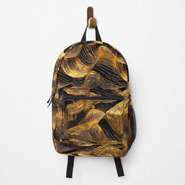 Item preview, Golden Flow Abstract Pattern designed and sold by GRFORA.