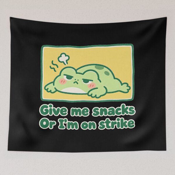 Item preview, Frog on Snack Strike designed and sold by ChocoMellowCo.