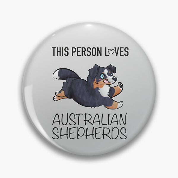 Item preview, This Person Loves AUSTRALIAN SHEPHERDS (Natural) designed and sold by Sparklepupfaeri.