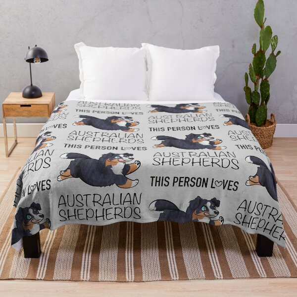 Item preview, This Person Loves AUSTRALIAN SHEPHERDS (Natural) designed and sold by Sparklepupfaeri.