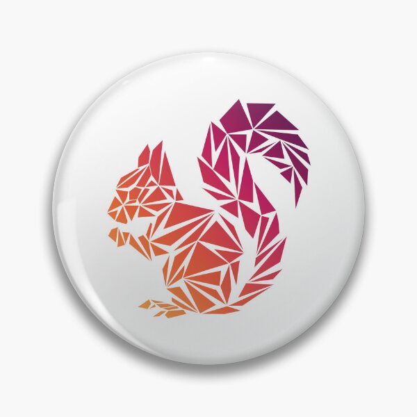 Item preview, Geometric Squirrel - Sunset designed and sold by Espyr.Art.