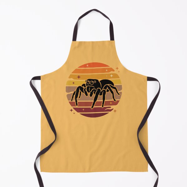 Item preview, Vintage 70s Retro Sunset Jumping Spider Cute Arachnid Exotic Pet Lover Art designed and sold by MarCinu Art.