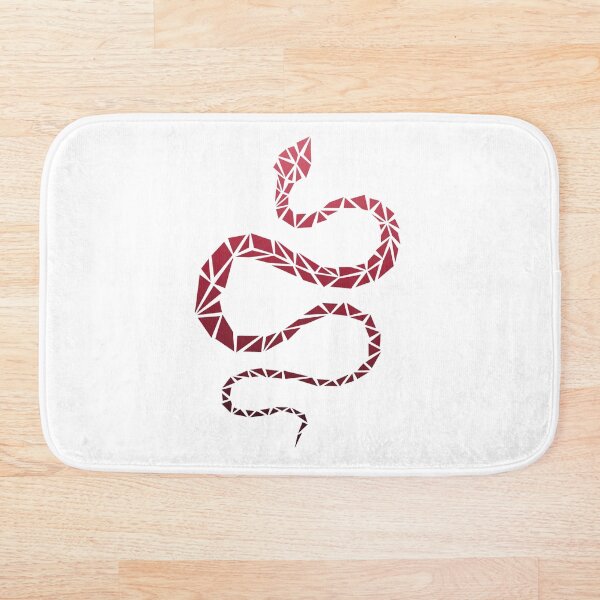 Item preview, Geometric Snake - Burgundy designed and sold by Espyr.Art.