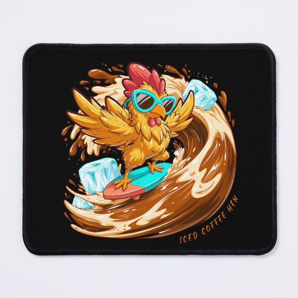 Item preview, Iced Coffee Hen designed and sold by OreliaSun.