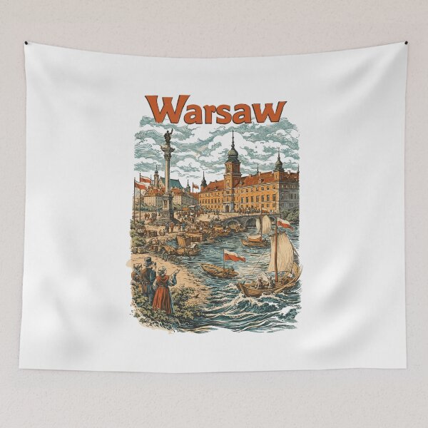 Item preview, Warsaw 1800 Vintage Design | Duchy of Warsaw designed and sold by Pineapple-Tree.
