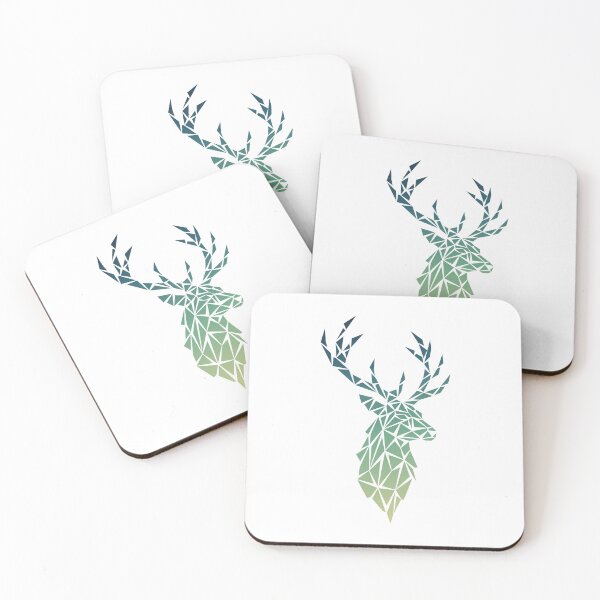 Item preview, Geometric Deer - Beach designed and sold by Espyr.Art.