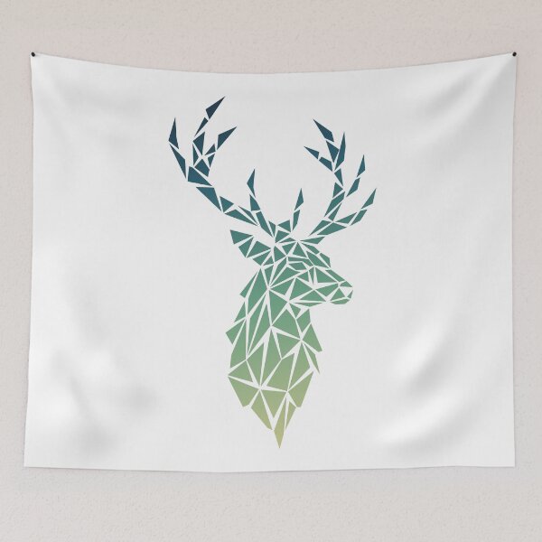 Item preview, Geometric Deer - Beach designed and sold by Espyr.Art.