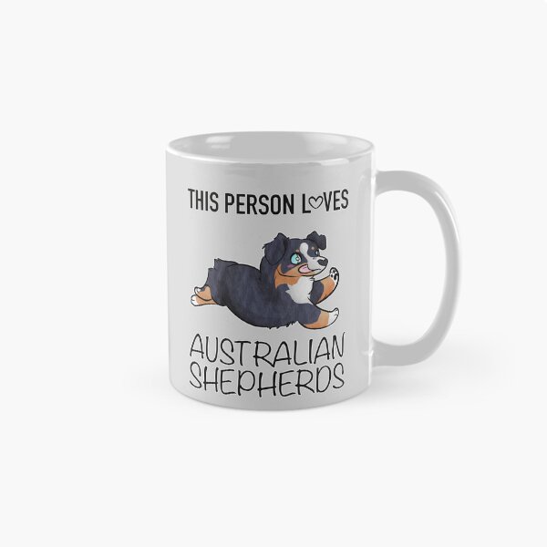Item preview, This Person Loves AUSTRALIAN SHEPHERDS (Docked/Bobtail) designed and sold by Sparklepupfaeri.