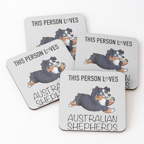 Item preview, Esta persona adora a los pastores australianos (de cola corta/corta). designed and sold by Sparklepupfaeri.
