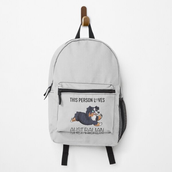 Item preview, This Person Loves AUSTRALIAN SHEPHERDS (Docked/Bobtail) designed and sold by Sparklepupfaeri.