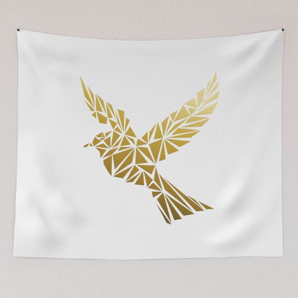Item preview, Geometric Bird - Gold designed and sold by Espyr.Art.
