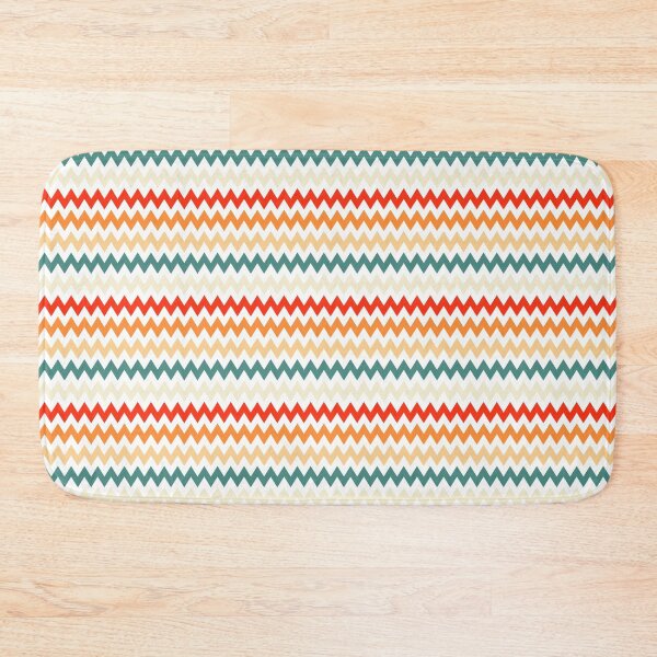 Item preview, Retro Colorful Chevron Zigzag Geometric Pattern designed and sold by CricketDoodles.