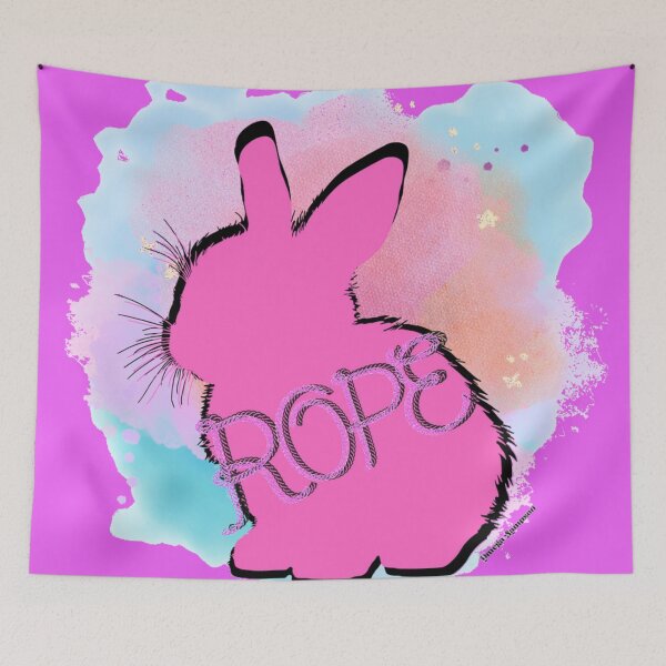 Item preview, Cosmic Pastel Rope Bunny designed and sold by FetUphoria.
