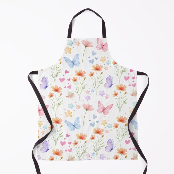 Item preview, Pastel Watercolor Butterflies & Flowers Seamless Pattern designed and sold by SmallDart Creations.