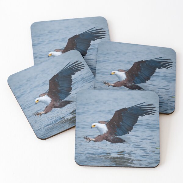 Item preview, African Fish Eagle Swooping Over the Water designed and sold by Nature Explore Game.