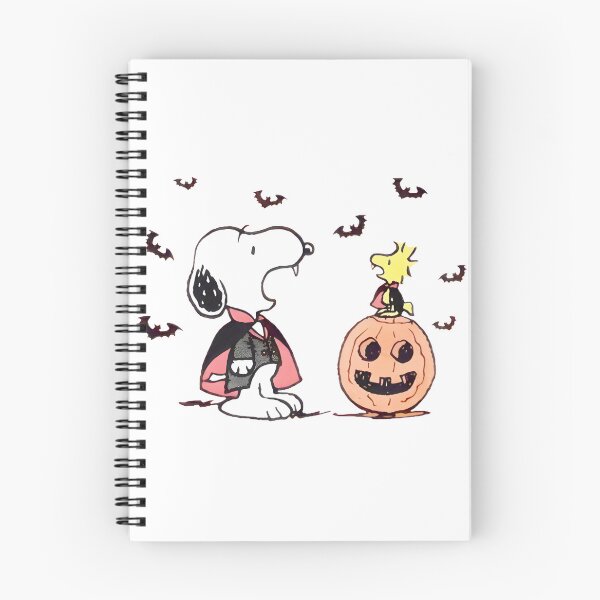 Item preview, Snoopy Woodstock Halloween Fun Illustration LIMITED EDITION designed and sold by kimcstein.
