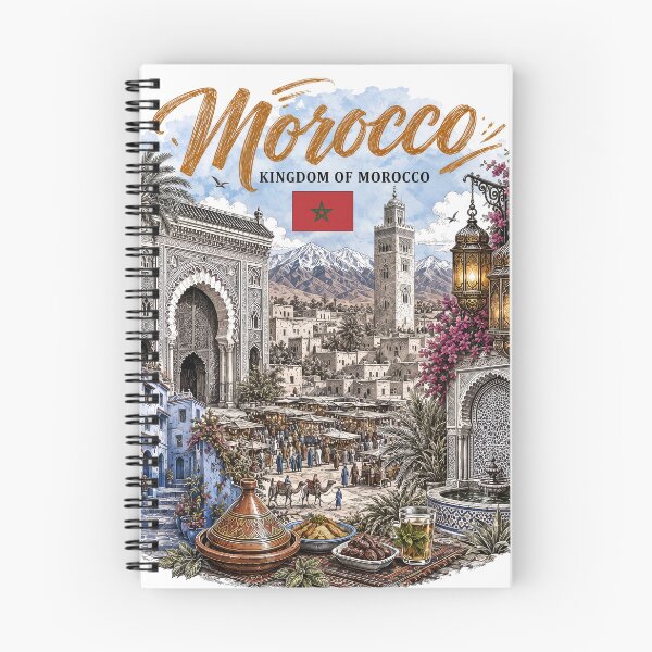 Item preview, Morocco Vintage Travel Art designed and sold by CHC.