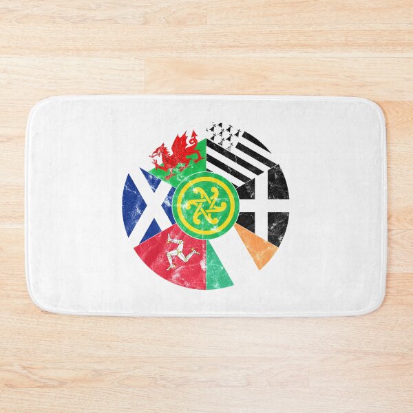 Item preview, Celtic Nations Flags Pan Celtic Wales Scotland Ireland Brittany Cornwall Isle Of Man designed and sold by rianroblewski.