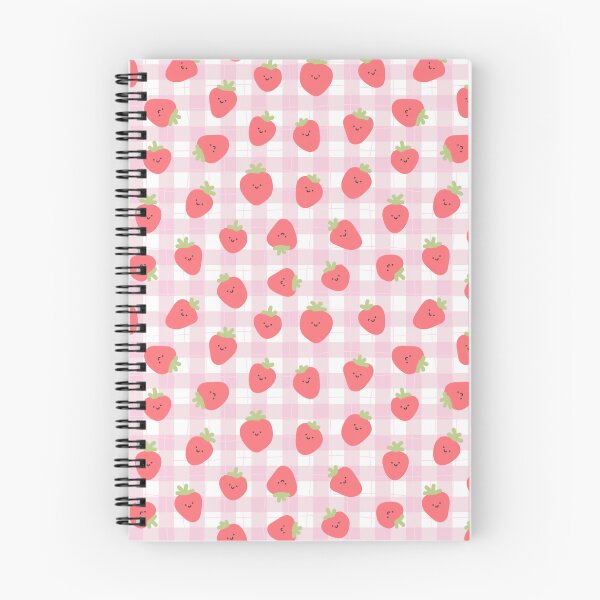 Item preview, Cute Strawberry Pink Gingham Pattern designed and sold by EeshaArshad.