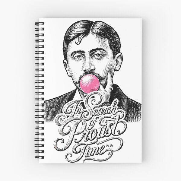 Item preview, Wall Art - Postcard - Proust Bubblegum Time designed and sold by ForeverPrintsOK.