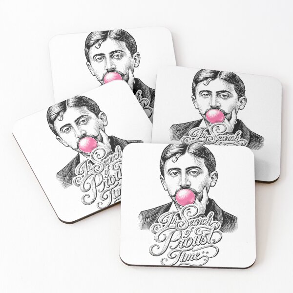 Item preview, Wall Art - Postcard - Proust Bubblegum Time designed and sold by ForeverPrintsOK.