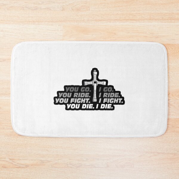 Item preview, Go. Ride. Fight. Die. designed and sold by Royal-teiner.