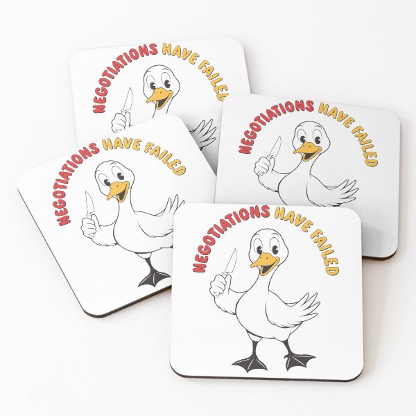 Item preview, A mischievous white goose designed and sold by MOCH- ART.