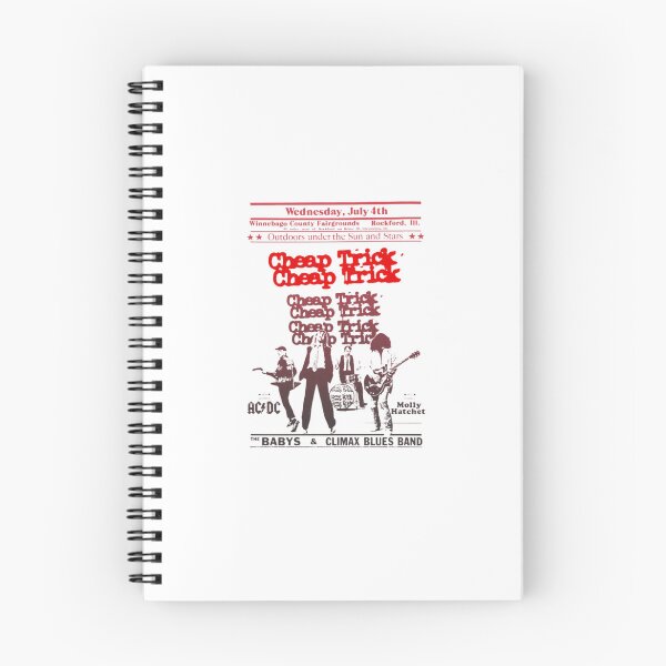 Item preview, Cheap Trick Retro Concert Ticket Stub Design designed and sold by ZamahangQaomi.