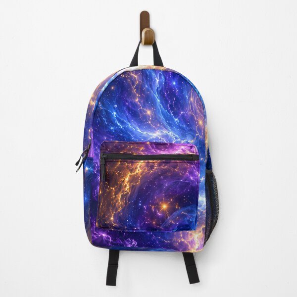 Item preview, Supernova Vortex: Gold & Blue Space Art designed and sold by DDFolio.