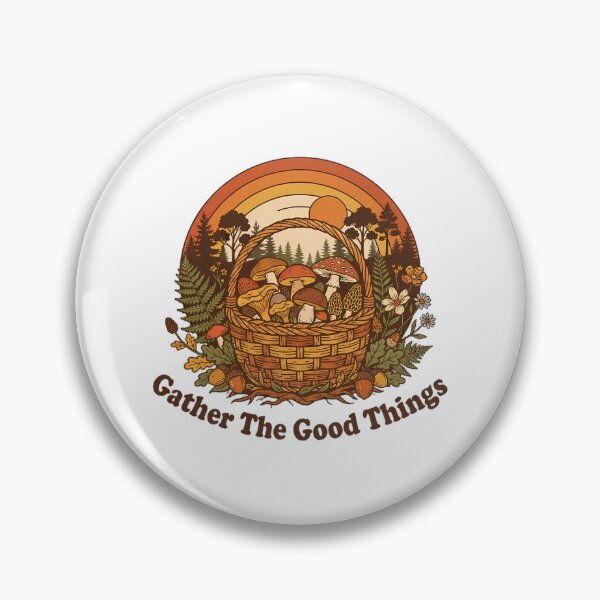 Item preview, Gather The Good Things Cottagecore Woodland Graphic designed and sold by SHOP-Corner.