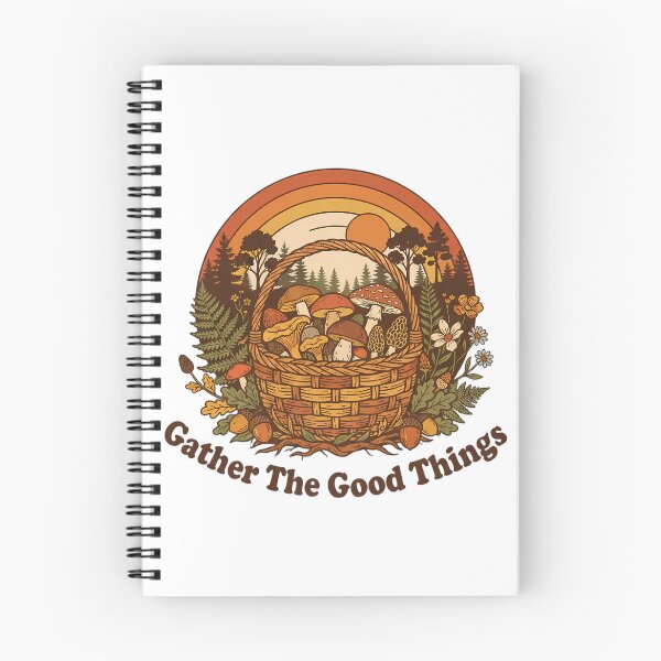 Item preview, Gather The Good Things Cottagecore Woodland Graphic designed and sold by SHOP-Corner.