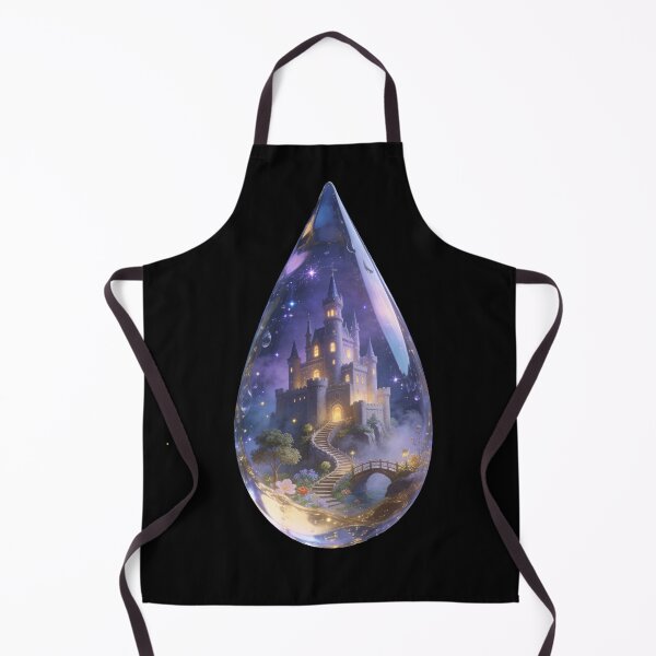Item preview, Enchanted Castle Inside a Magical Water Drop Fantasy designed and sold by OksArtStudio.
