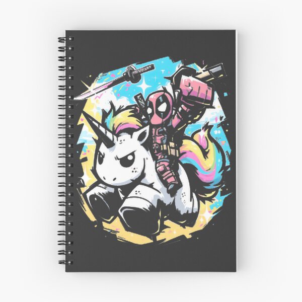 Item preview, Deadpool Riding Rainbow Unicorn - Funny Marvel Geek Gift PERFECT GIFT FOR YOU AND FRIENDS designed and sold by NewVision-Shop.