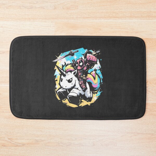 Item preview, Deadpool Riding Rainbow Unicorn - Funny Marvel Geek Gift PERFECT GIFT FOR YOU AND FRIENDS designed and sold by NewVision-Shop.