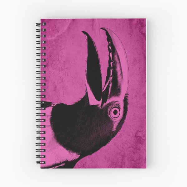 Item preview, Pink Aracari Toucan with Open Serrated Bill designed and sold by Ghoul Enterprises.