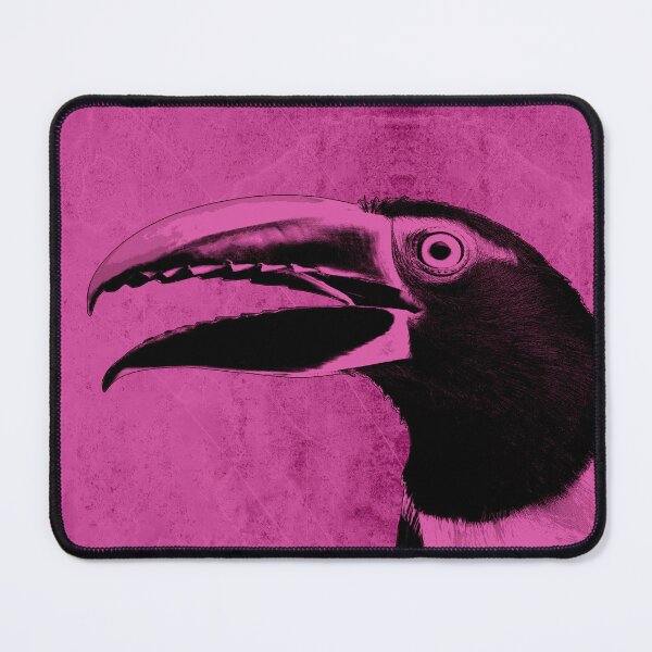 Item preview, Pink Aracari Toucan with Open Serrated Bill designed and sold by Ghoul Enterprises.