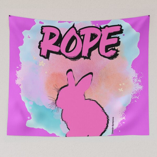 Item preview, Cosmic Graffiti Pastel Rope Bunny designed and sold by FetUphoria.