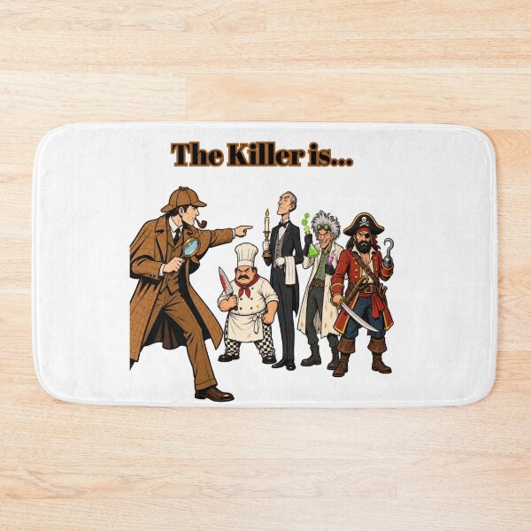 Item preview, The Killer Is - Funny Mystery Book Lover Gift - Detective Humor - Reader Shirt designed and sold by ImaginariaEstudioShop.