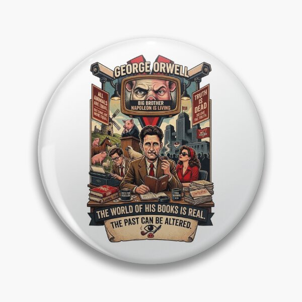 Item preview, George Orwell designed and sold by AlfredoBela.